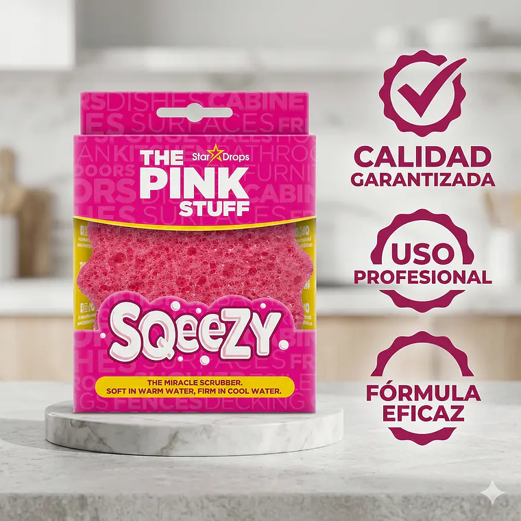Esponja Pink Stuff Squeezy 5