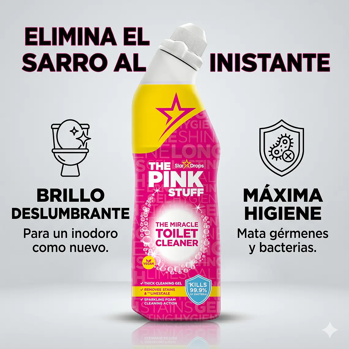 Limpiador Inodoro Antisarro The Pink Stuff 750 Ml 2