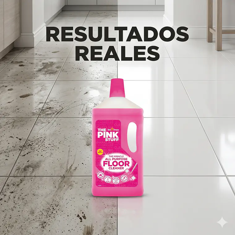 Limpiador Concentrado Pink Stuff Pisos Y Multiusos 1 L 5