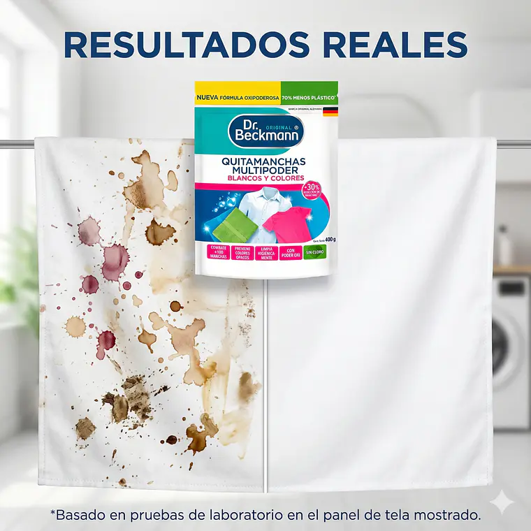 Quitamanchas Blancos Y Colores Dr. Beckmann 400gr 5
