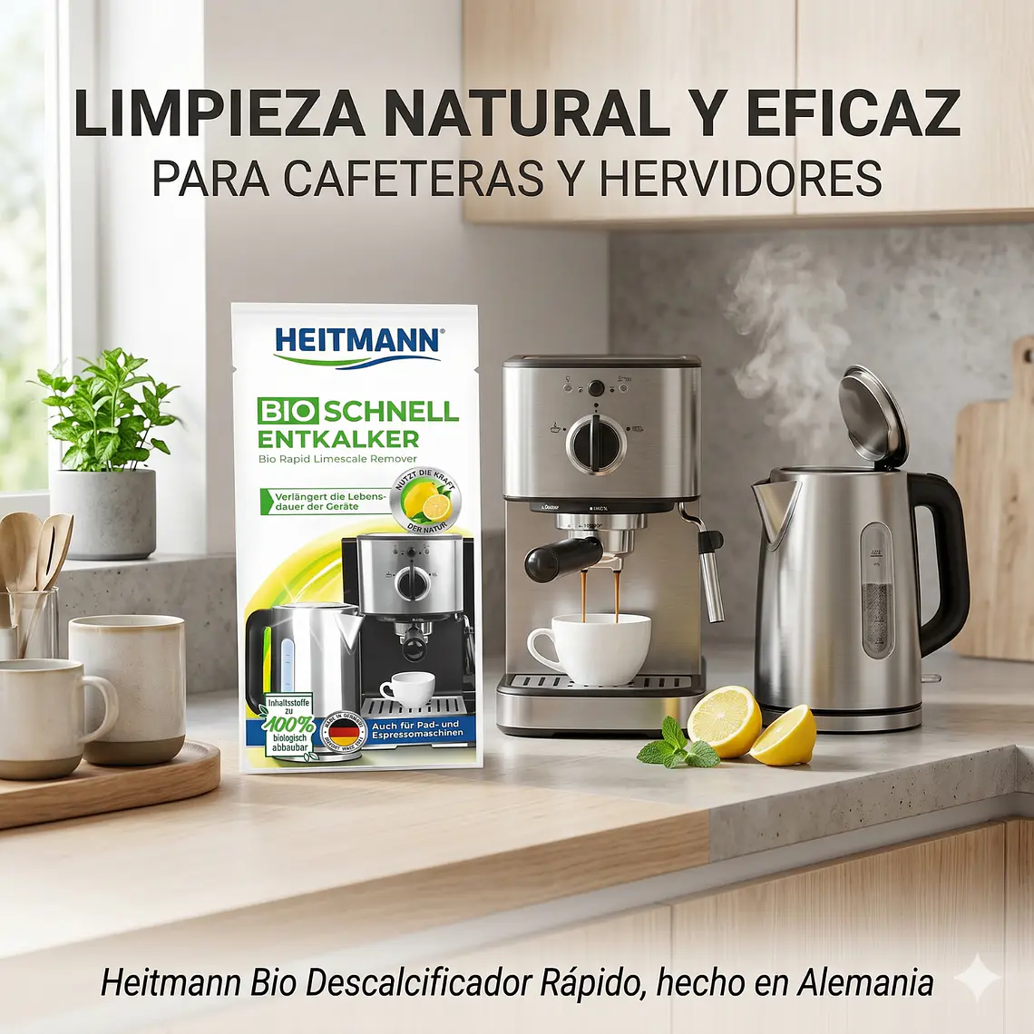 Descalcificador Heitmann Cafeteras y Hervidores 2x25g 6