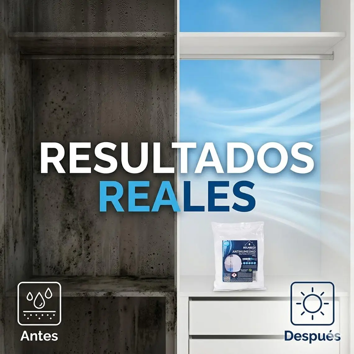 Recarga Antihumedad 450g Bolaseca Clóset Hogar 5