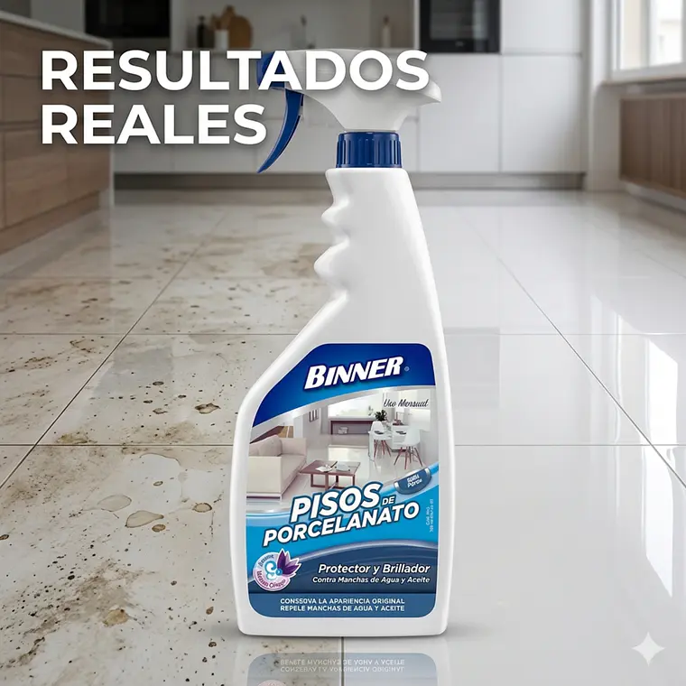Limpiador Protector Porcelanato Binner 700ml 5