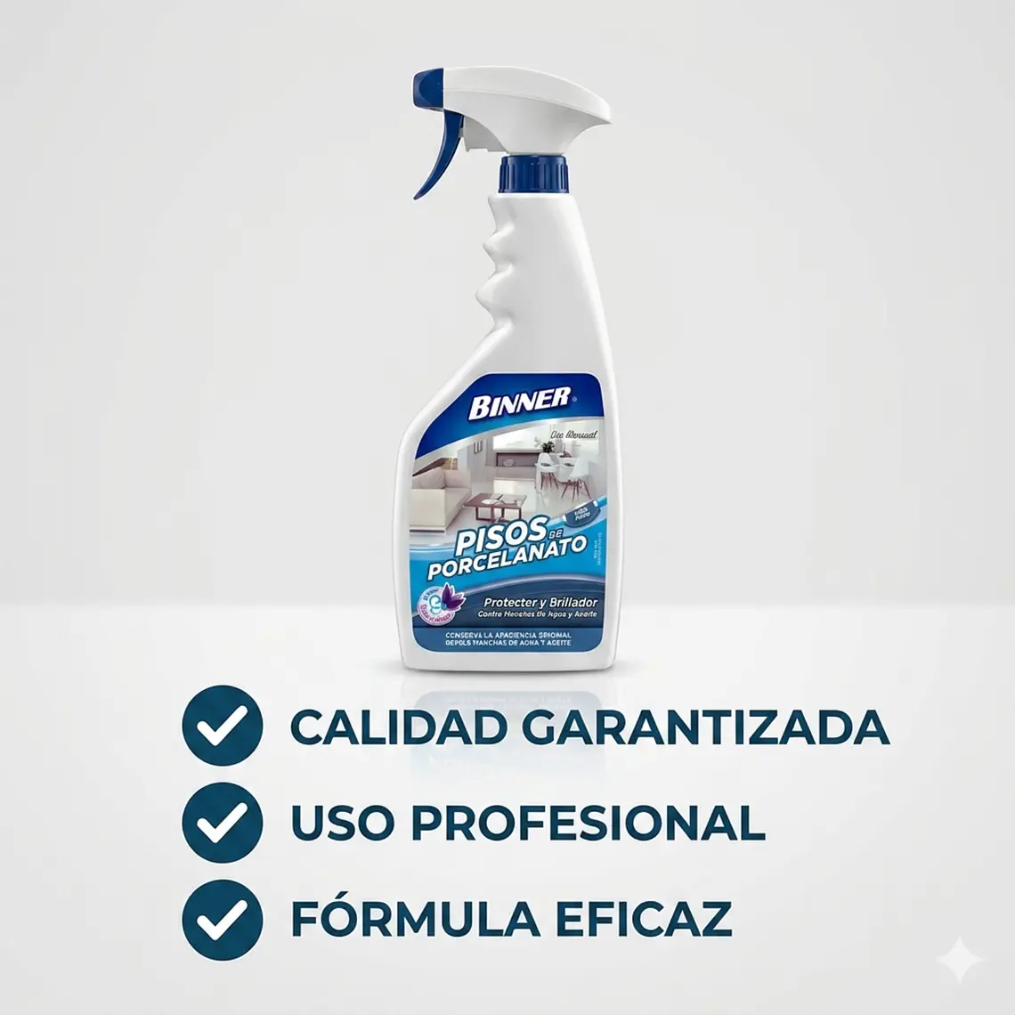 Limpiador Protector Porcelanato Binner 700ml 6