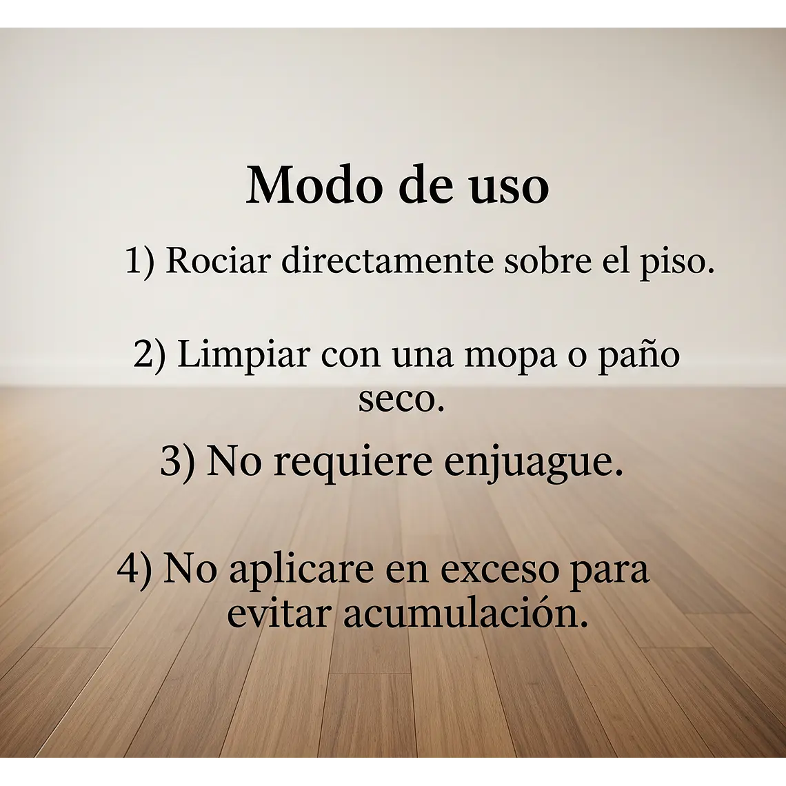 Limpiador piso madera Alex directo al piso 1 L 2