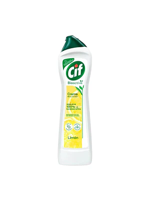 Cif Crema Limpiador Multiuso Limon 750g Bioactive