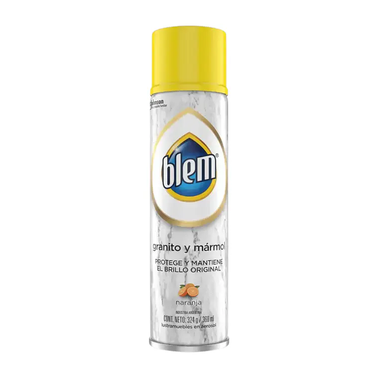 Limpiador Blem Granito Mármol Naranja 360 ml 1