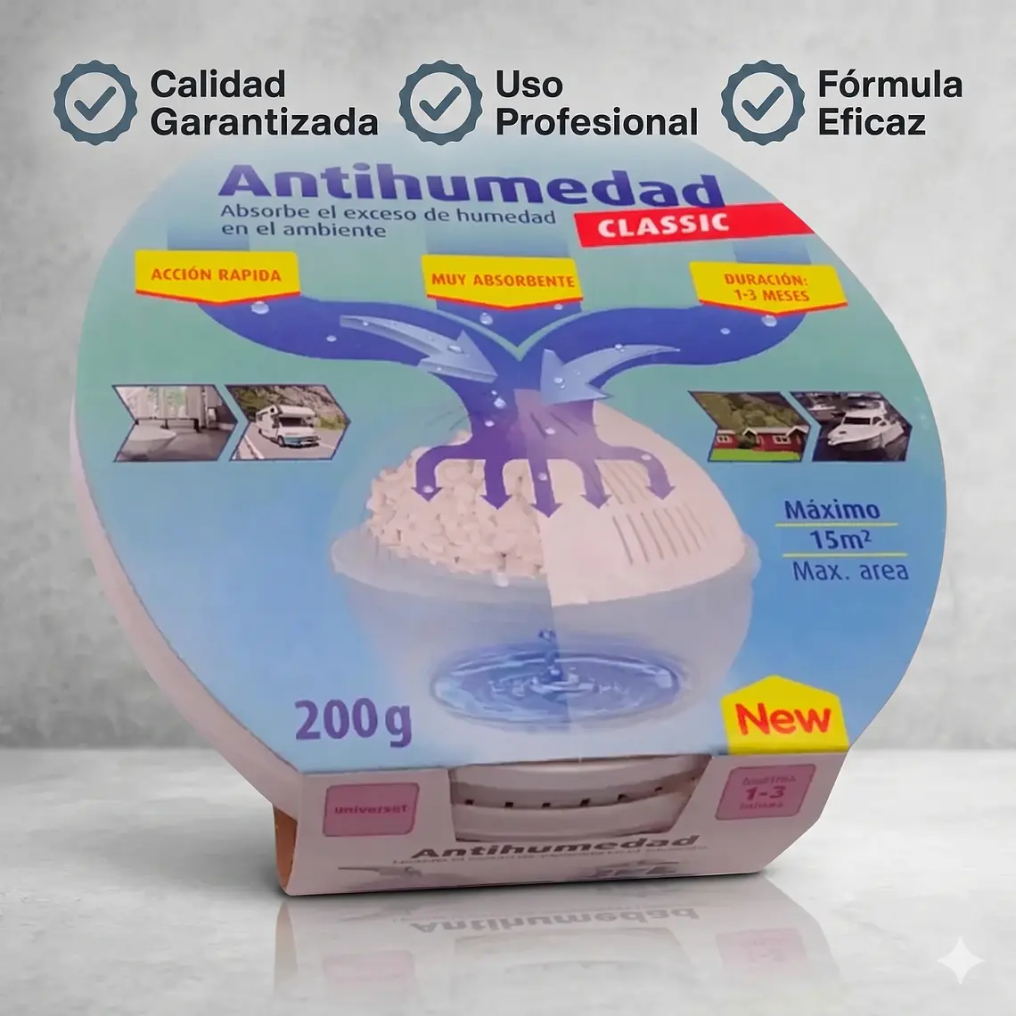 Sistema Antihumedad Bolaseca Con Su Recarga 200gr 5