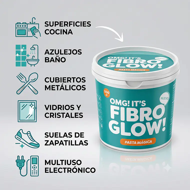 Pasta Multiuso Fibro 500g - Desinfectante Multiusos 3