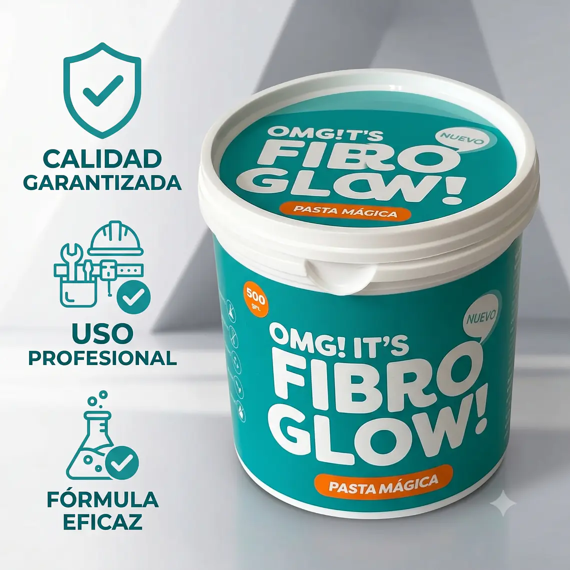 Pasta Multiuso Fibro 500g - Desinfectante Multiusos 5
