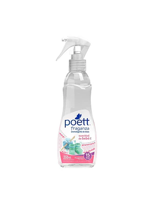 Aromatizante Telas Poett Suavidad Bebe 250ml