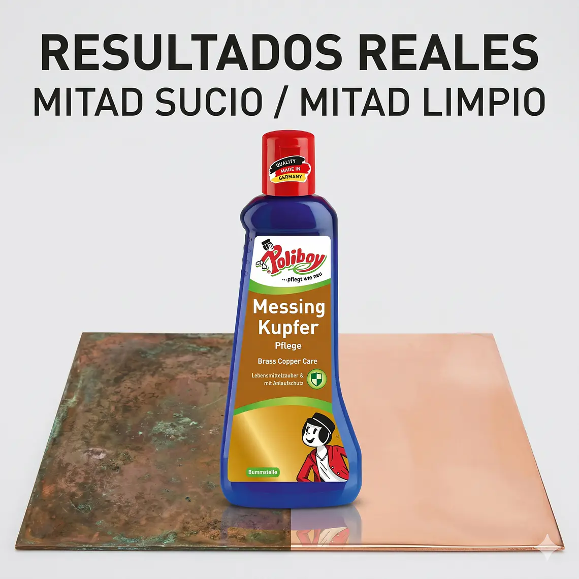 Limpiador Pulidor Cobre Laton Poliboy 200ml 6
