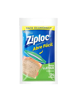 Bolsas Hermeticas Ziploc Chicas 14unid