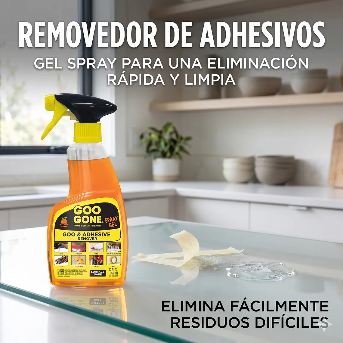 Removedor De Adhesivos Spray Gel 355ml 7