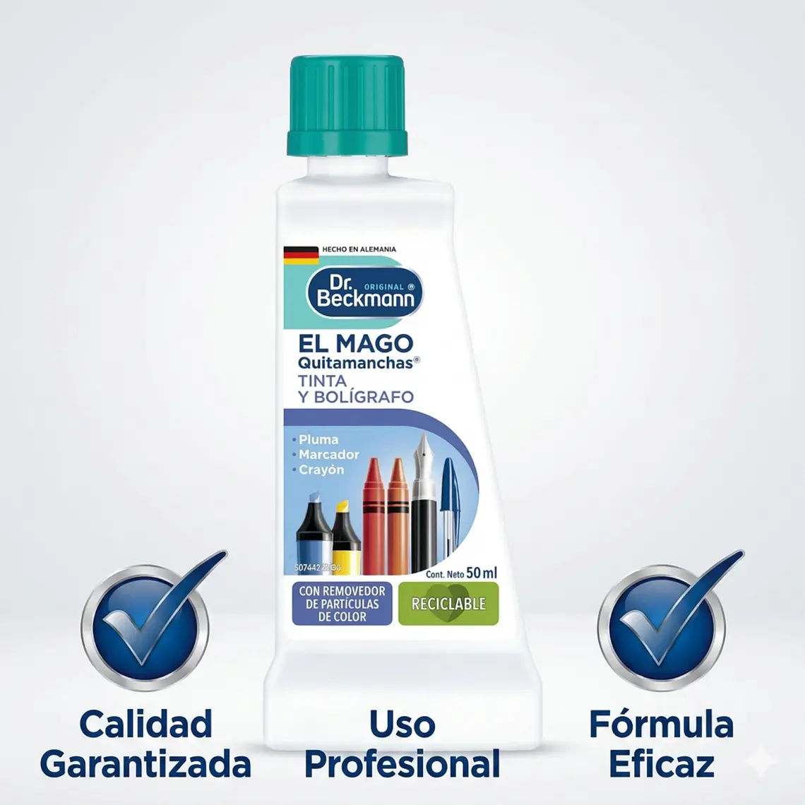 Quitamanchas Tinta y Bolígrafo Dr. Beckmann 50ml 6