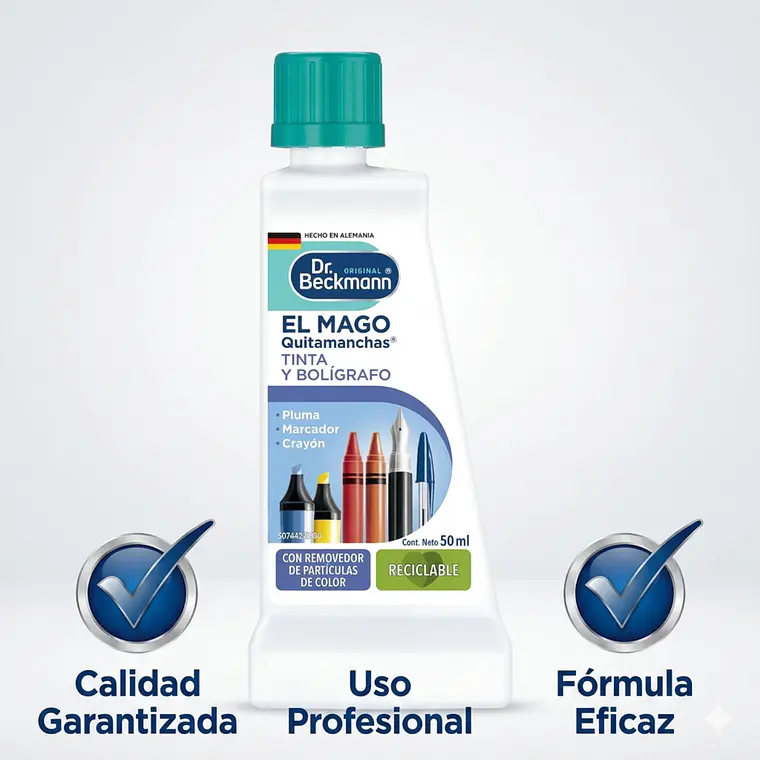 Quitamanchas Tinta y Bolígrafo Dr. Beckmann 50ml 6