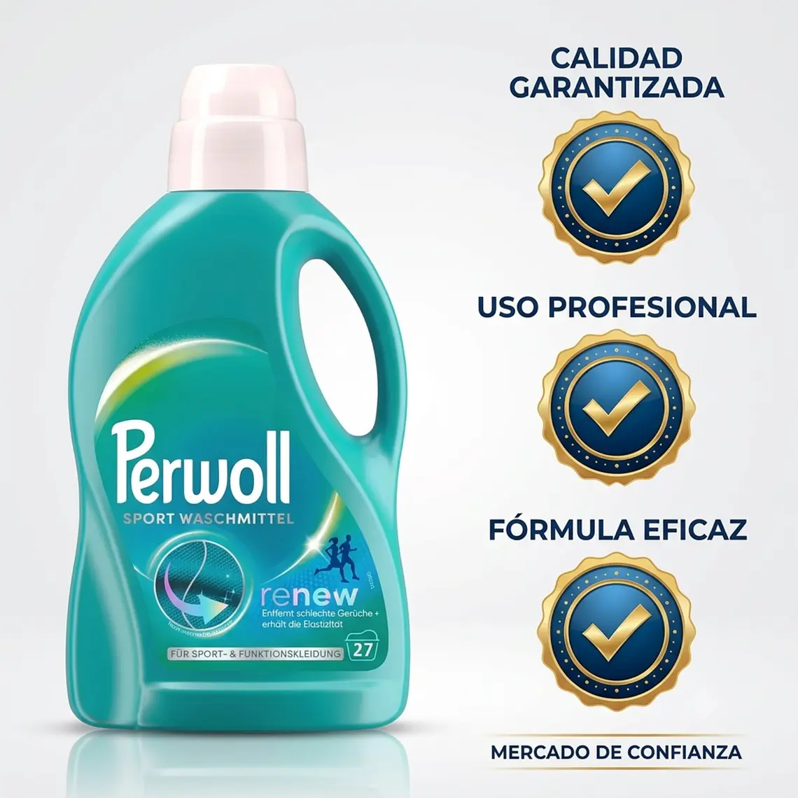 Detergente Ropa Deportiva Perwoll Sport 1.35L 5