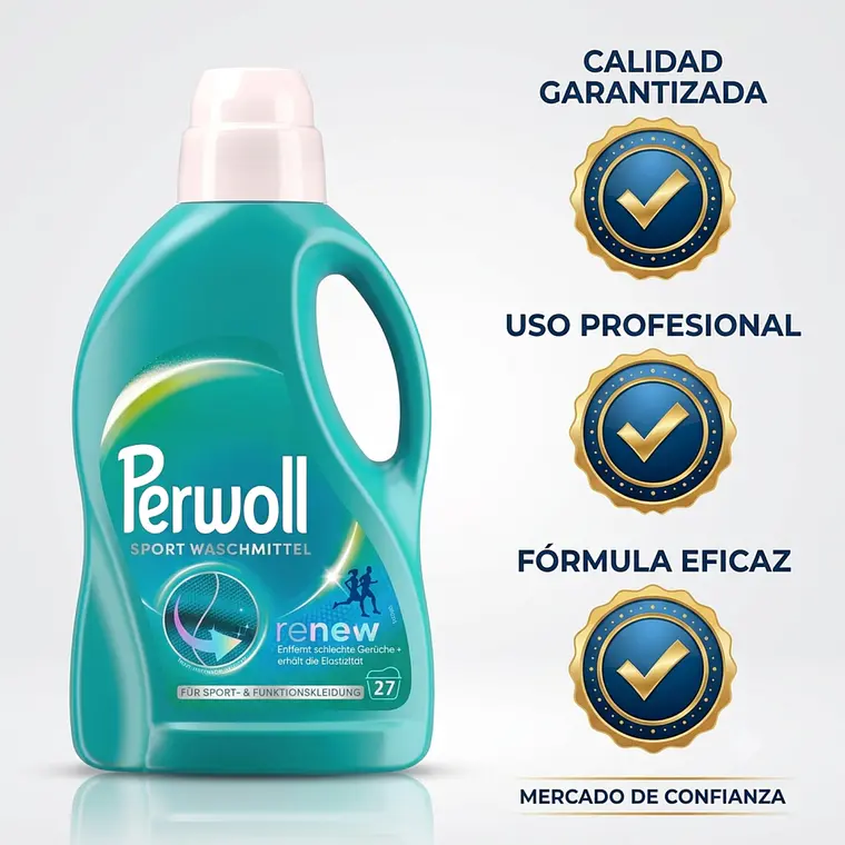 Detergente Ropa Deportiva Perwoll Sport 1.35L 5