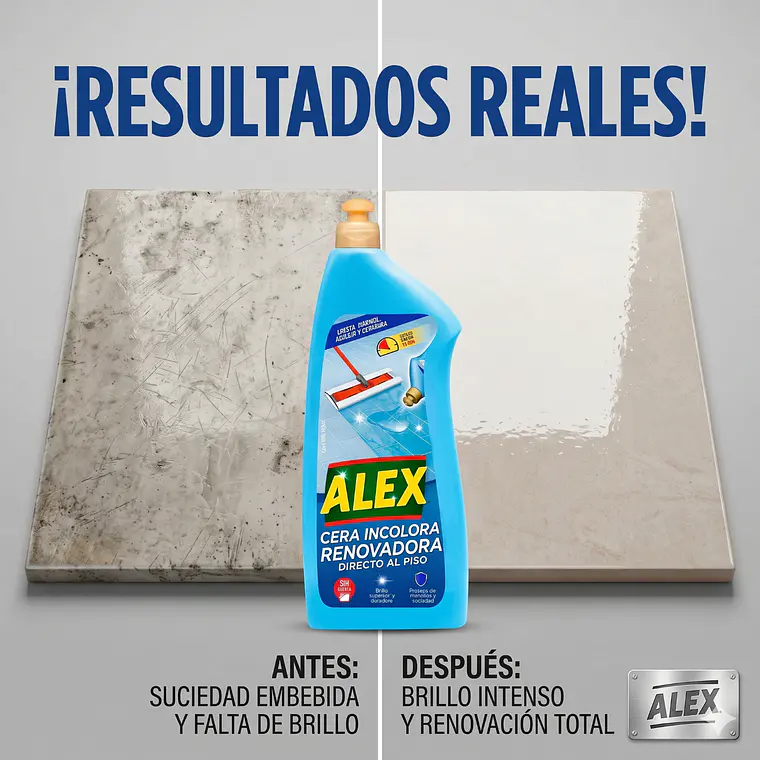 Cera Líquida Incolora Renovadora Alex 900cc 5
