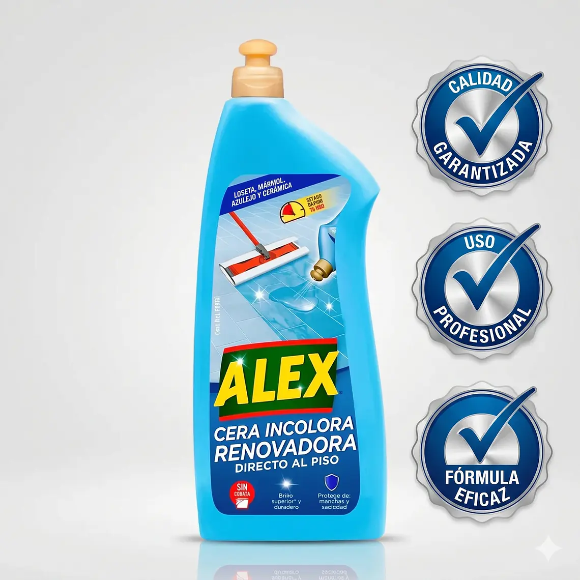 Cera Líquida Incolora Renovadora Alex 900cc 6