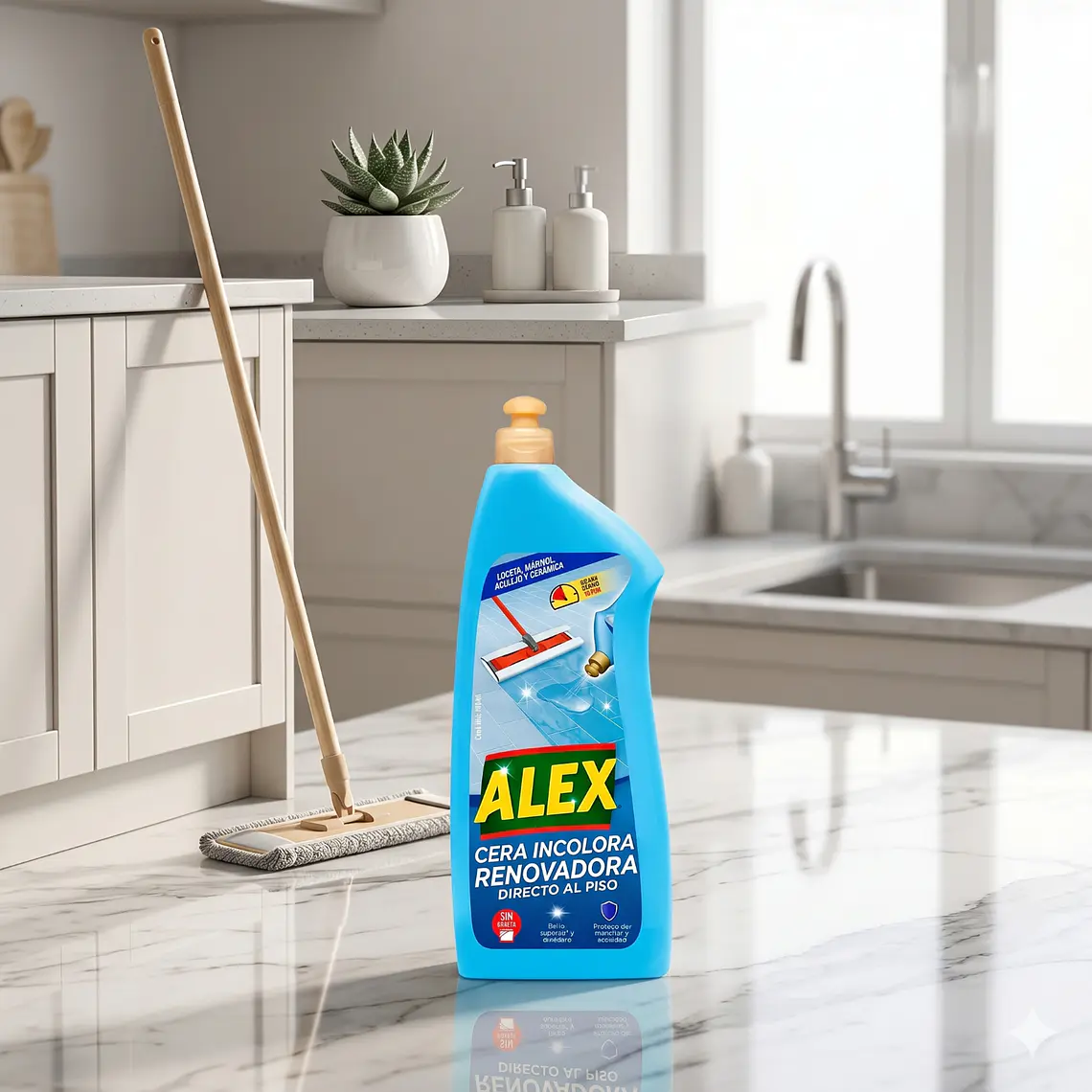 Cera Líquida Incolora Renovadora Alex 900cc 7