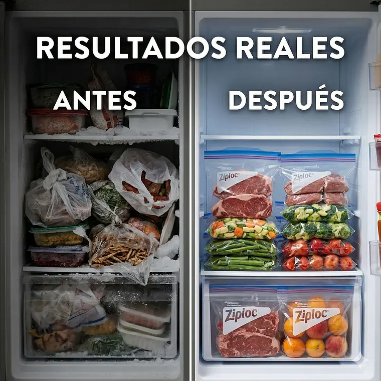 Bolsas Ziploc Para Freezer Medianas 20 Unidades 3