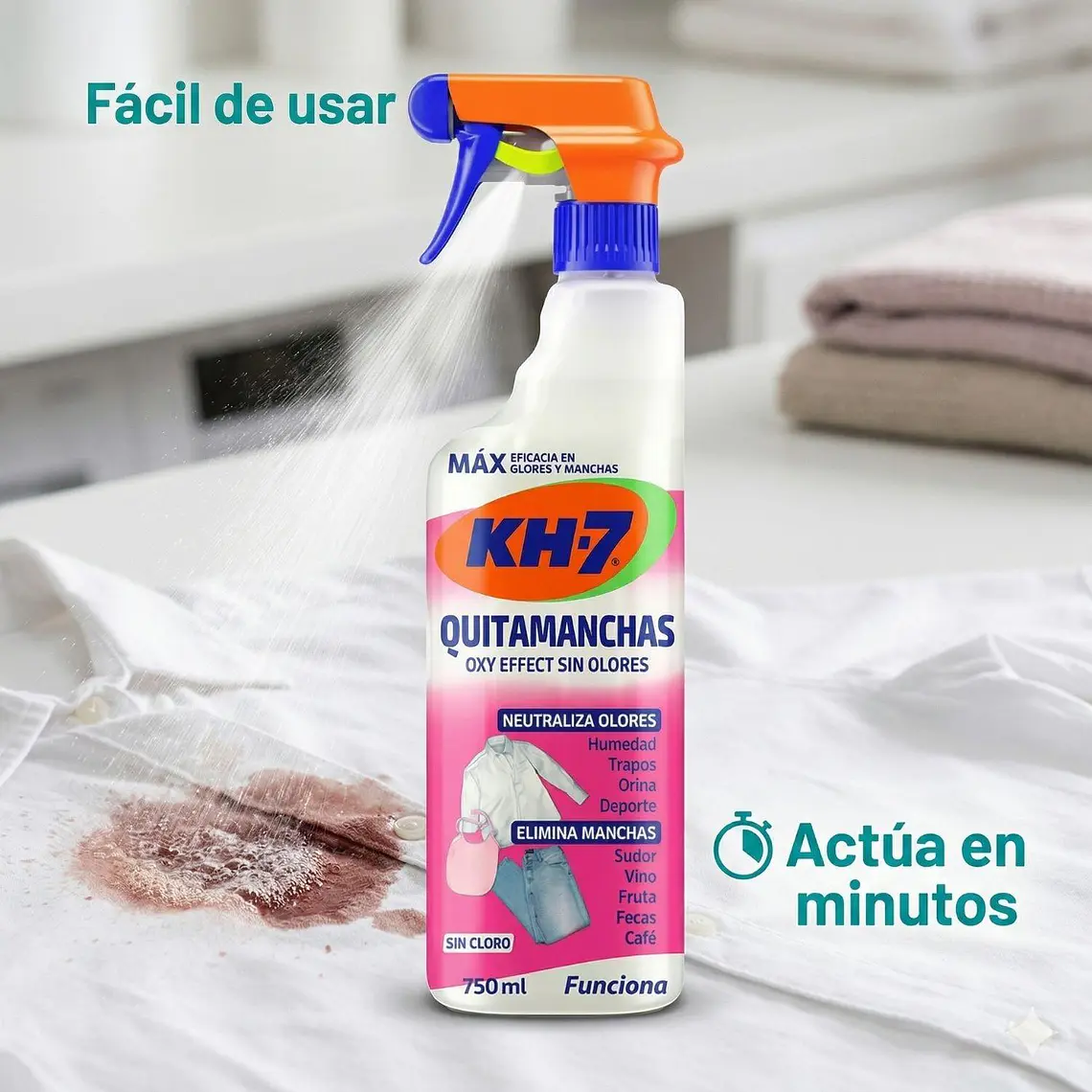 Quitamanchas Oxy Effect Kh7 750 Ml 4