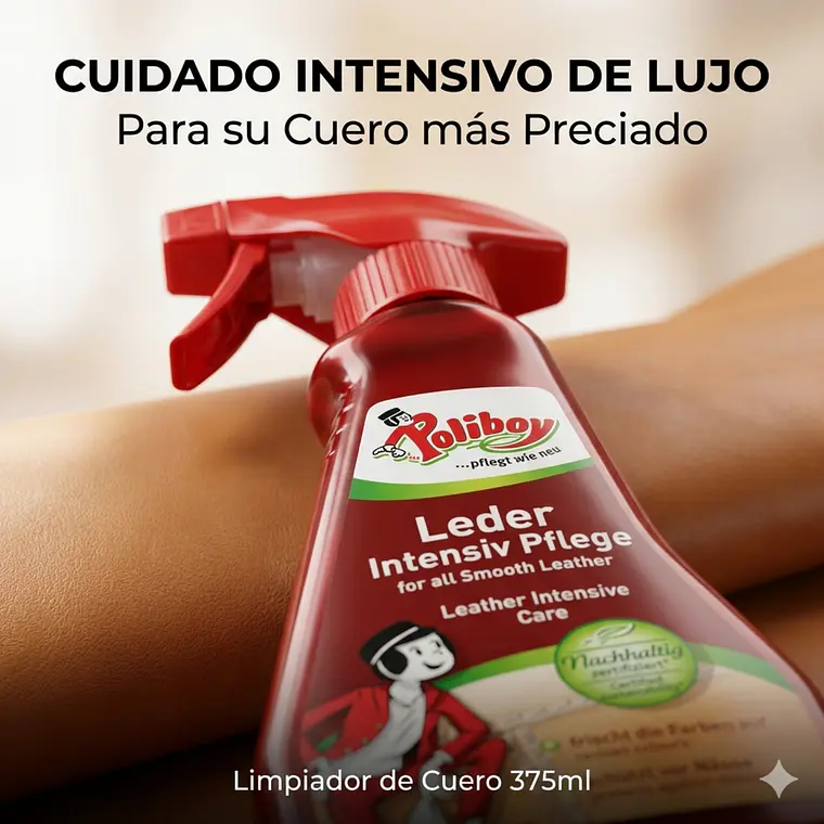 Limpiador De Cuero Poliboy 375ml 7