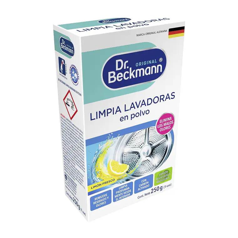 Limpia Lavadoras Dr. Beckmann Polvo 250 g 1