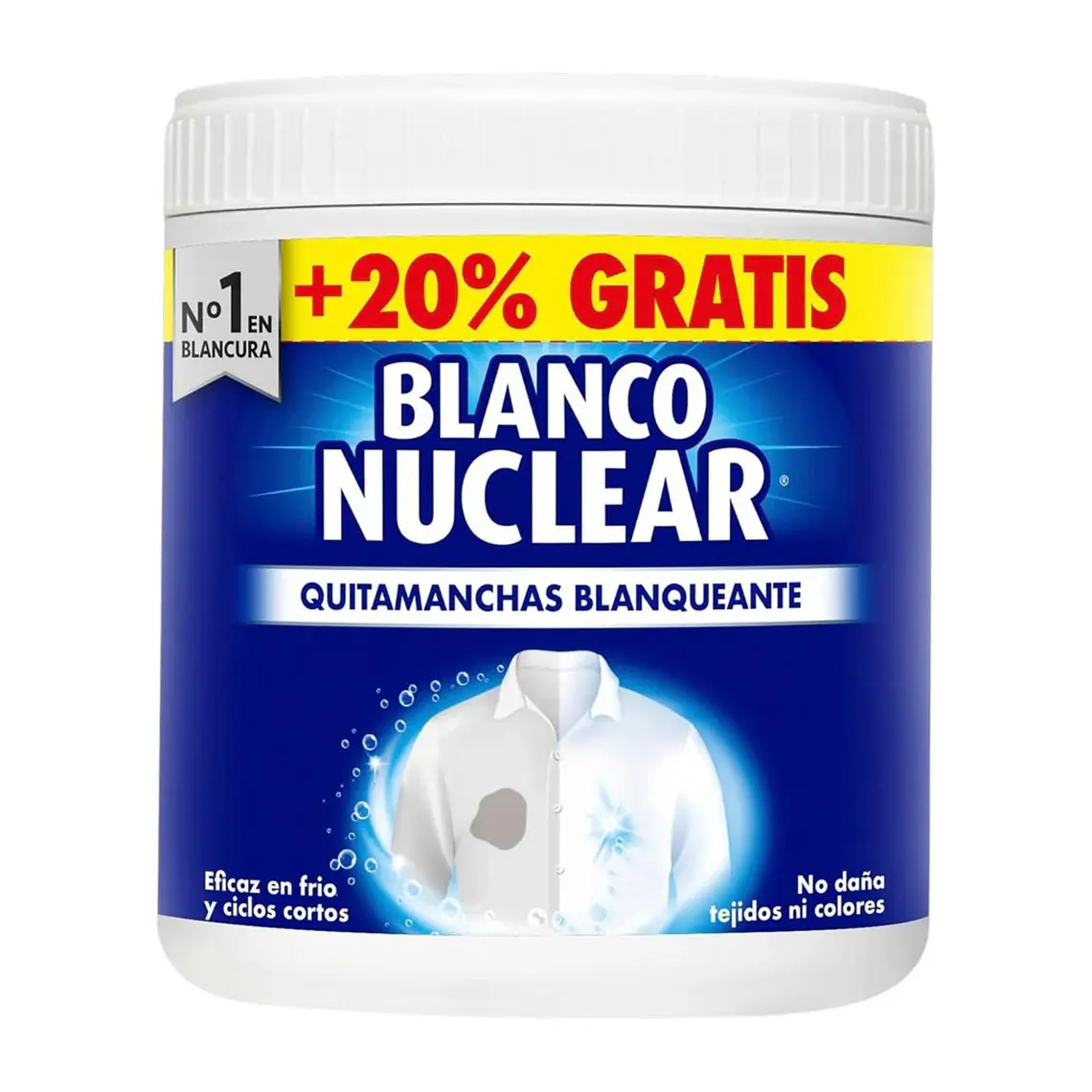 Quitamanchas Blanco Nuclear Polvo 550g 1