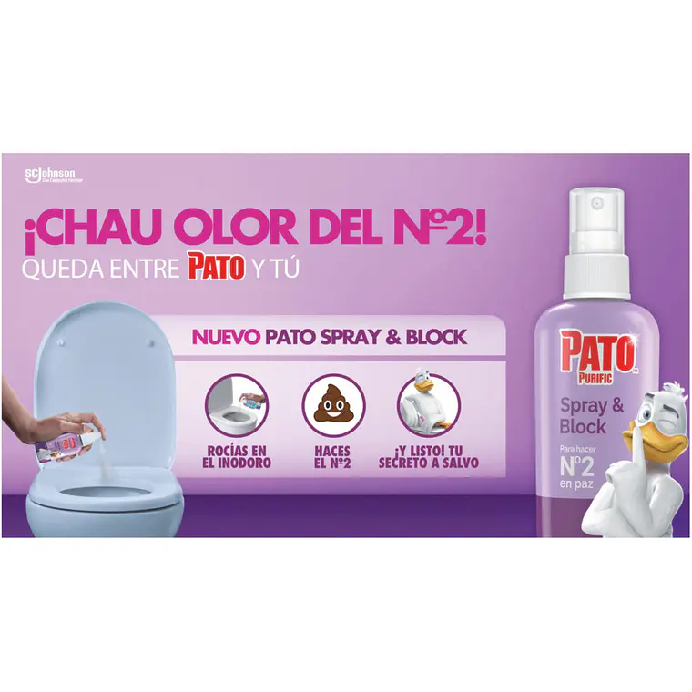 Pato Purific Neutralizador Olores Lavanda 60ml 4