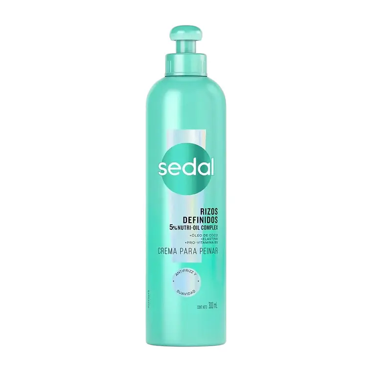 Sedal Crema Peinar Rizos Definidos 300ml Antifrizz 1