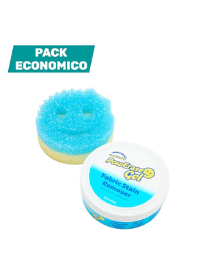 Gel Quitamanchas Telas PowErase 160g Y Esponja Mommy