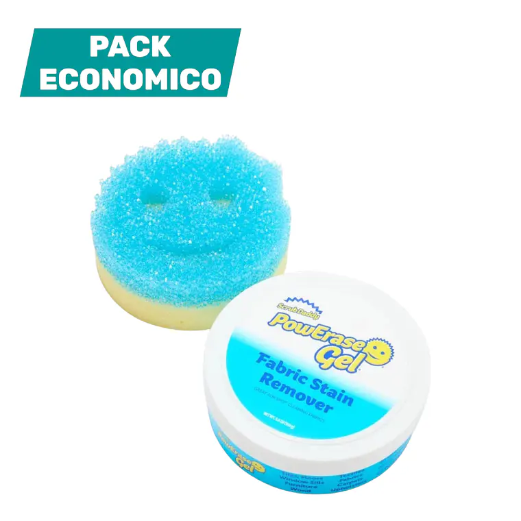 Gel Quitamanchas Telas PowErase 160g Y Esponja Mommy 1