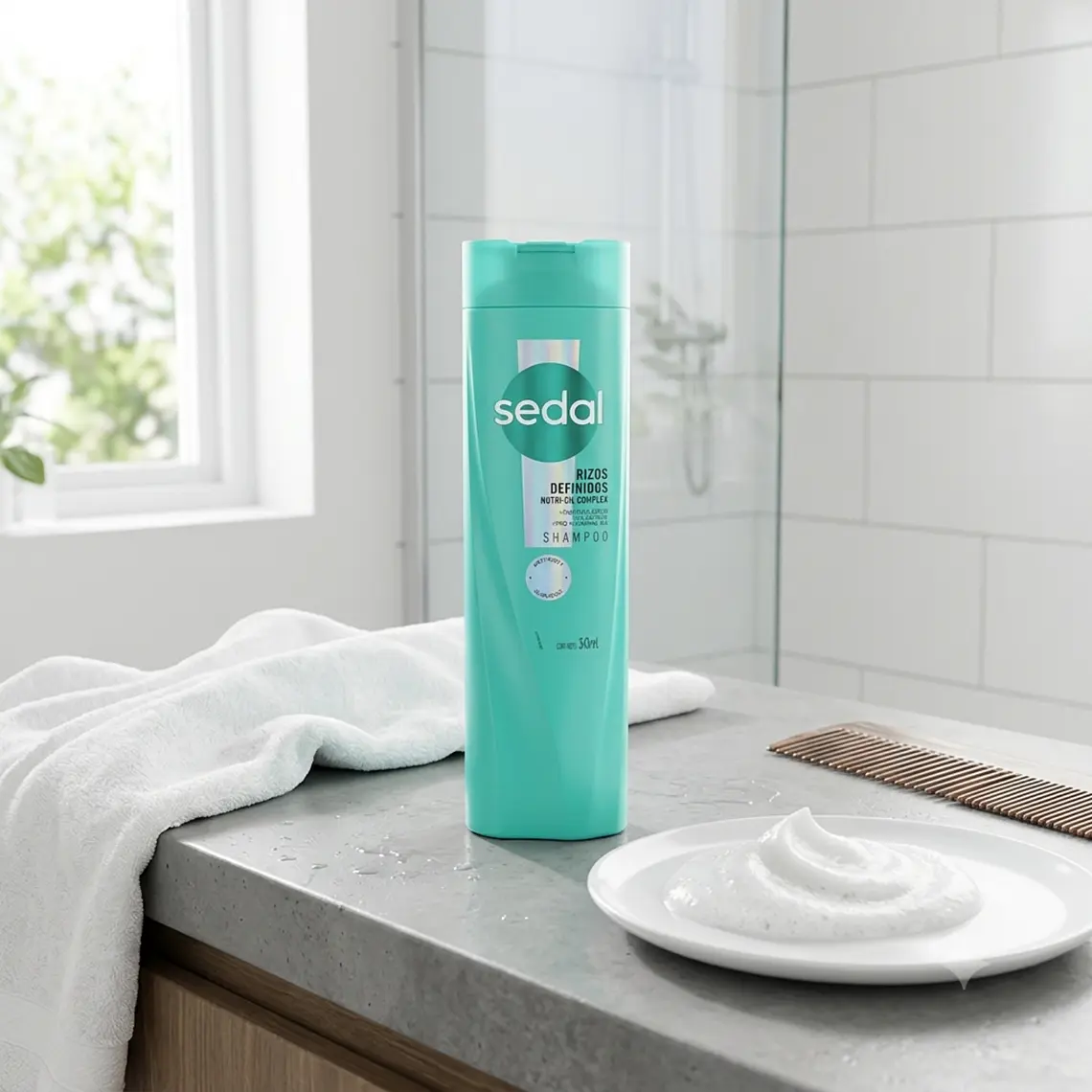 Shampoo Sedal Rizos definidos 340ml 6
