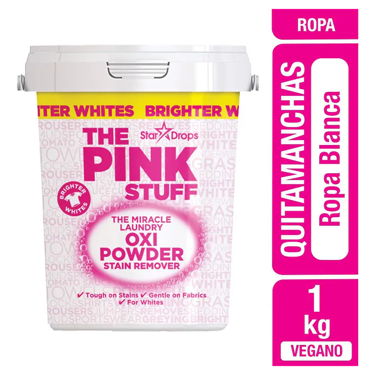 Quitamanchas Polvo Blanqueador The Pink Stuff 1 Kg 4