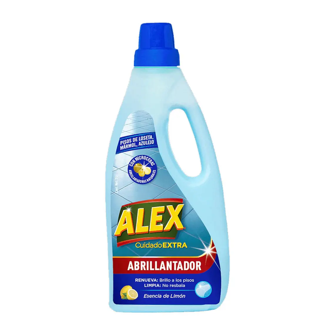 Abrillantador Alex Pisos De Loseta, Mármol, Azulejos 2l 1