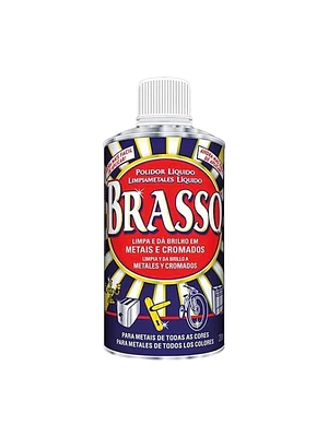 Pulidor de Metales Brasso 200 ml – Cobre, Latón y Acero