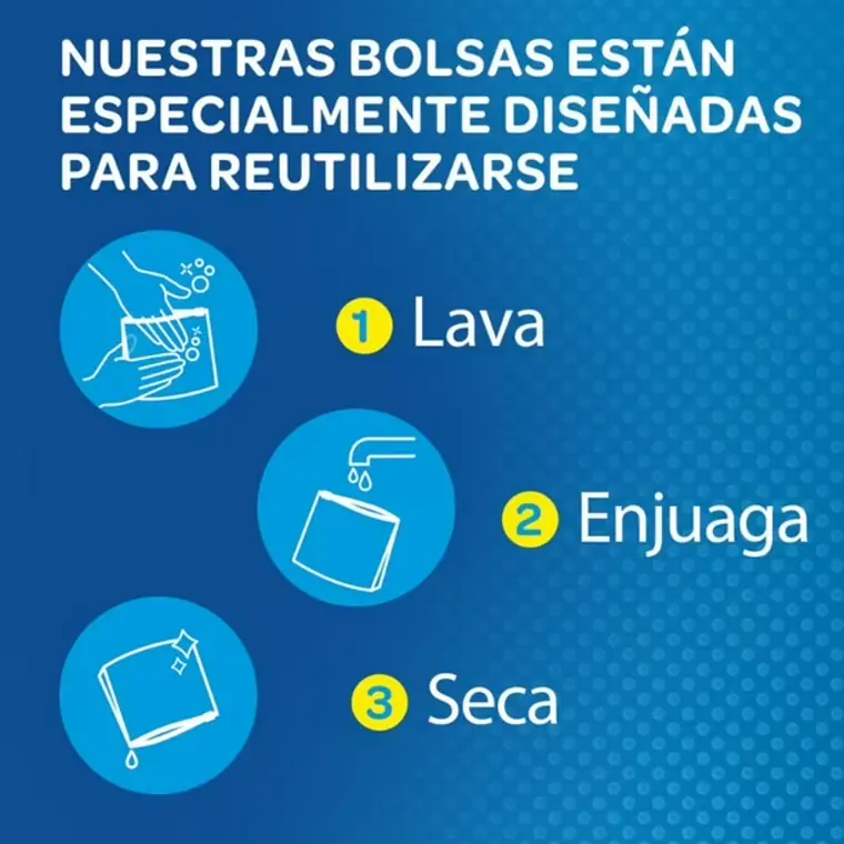 Bolsa Para Organizar Ziploc Grande Cierre Fácil 15un 6