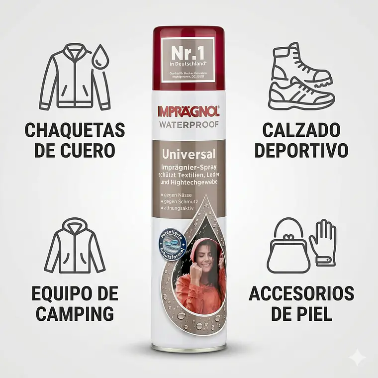 Protector De Cuero Y Ropa Impragnol 400ml 3