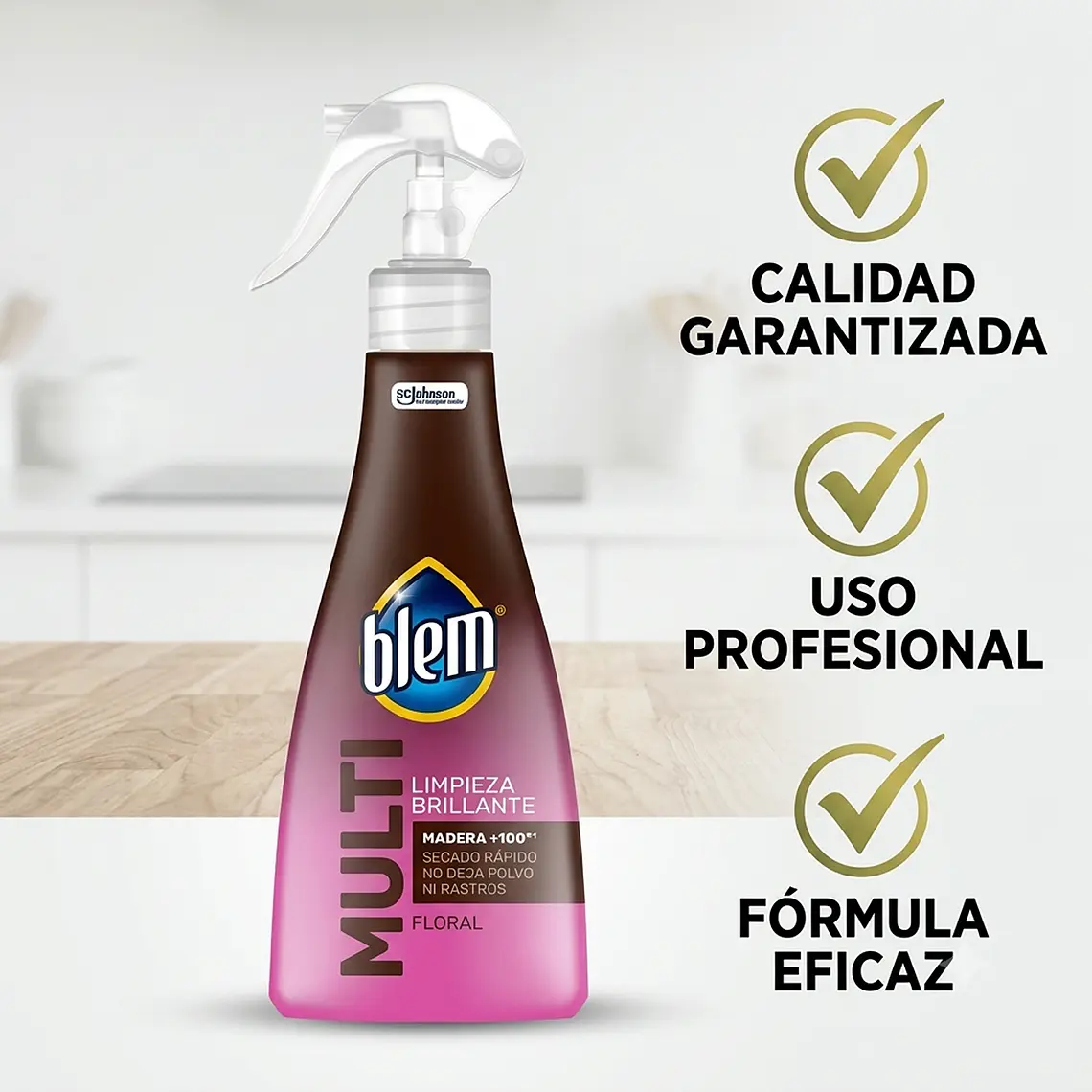 Limpiador Multisuperficies Electronico Blem Floral 400ml 5