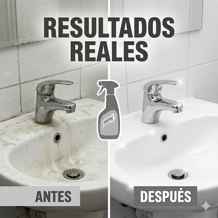 Limpiador Baño Sarro y Manchas Difíciles Gatillo 495 ml 5