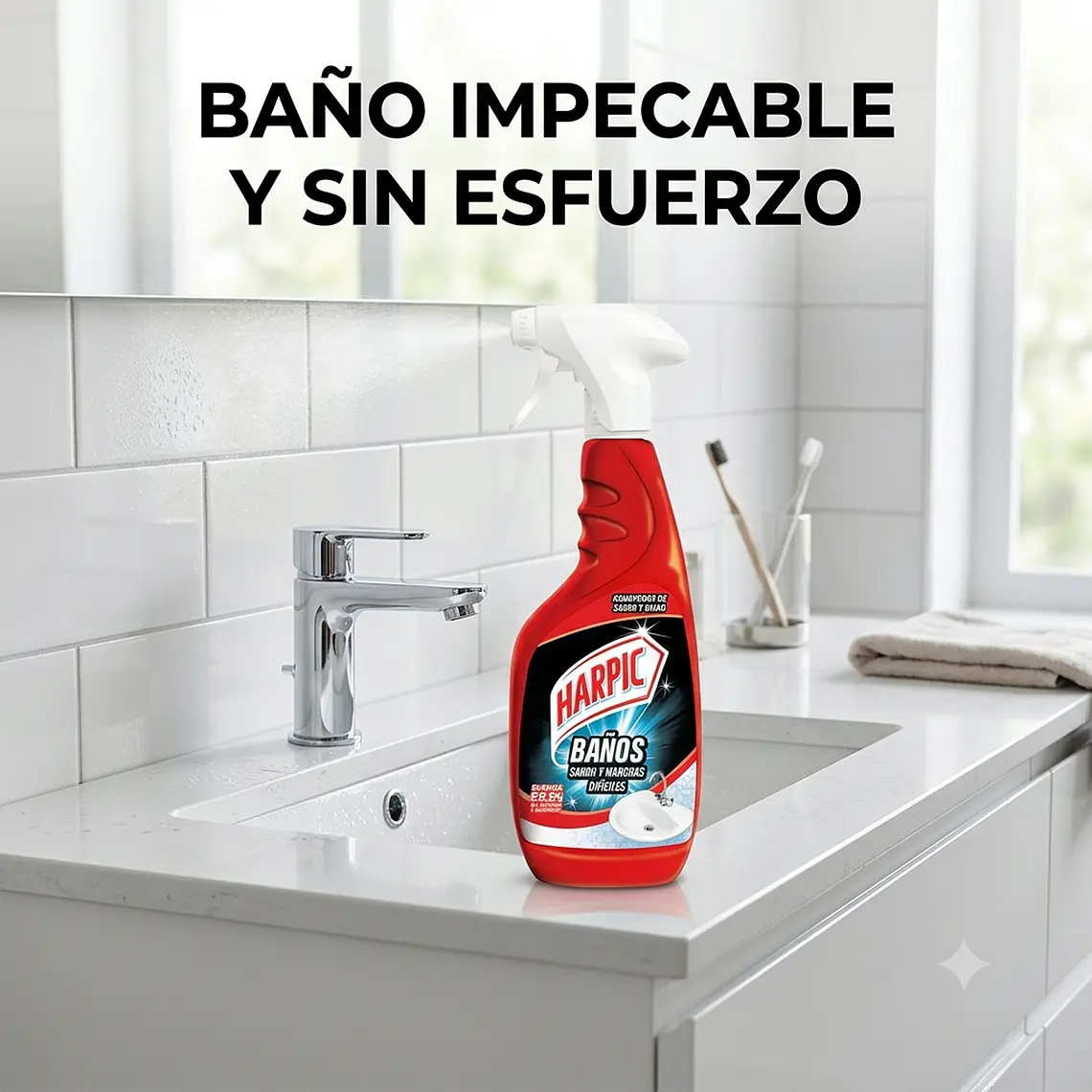 Limpiador Baño Sarro y Manchas Difíciles Gatillo 495 ml 7