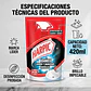 Recarga Harpic Baño Sarro y Manchas Difíciles 420ml - Miniatura 3