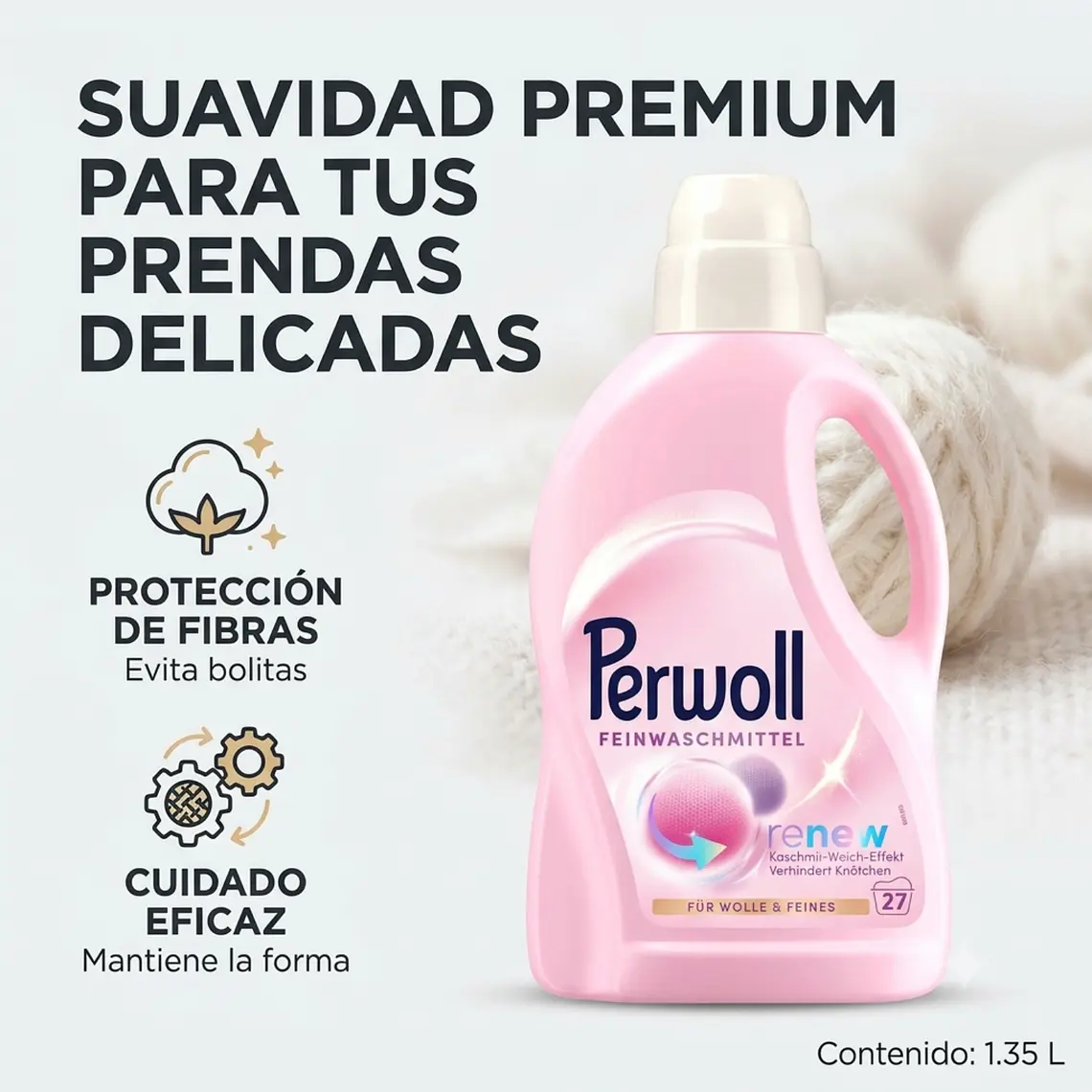 Detergente Ropa Delicada 1.35 L 2