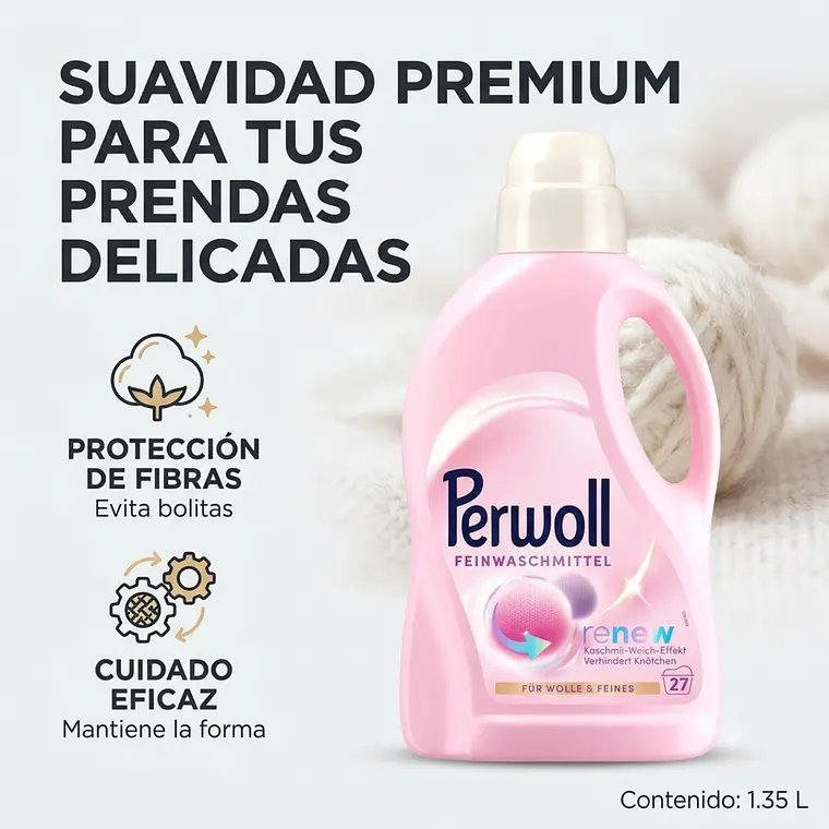 Detergente Ropa Delicada 1.35 L 2