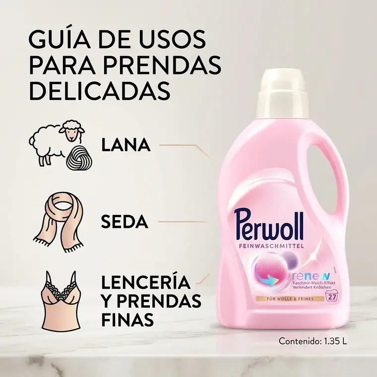 Detergente Ropa Delicada 1.35 L 3