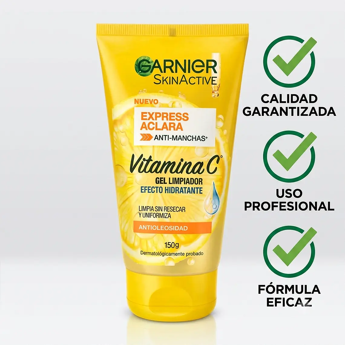 Gel Limpiador Garnier Vitamina C Anti Manchas 150g 6