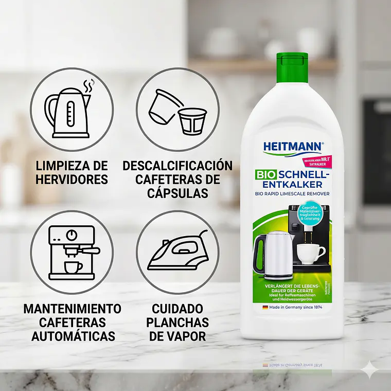 Descalcificador Limpiador De Cafeteras Y Hervidores 250ml 4