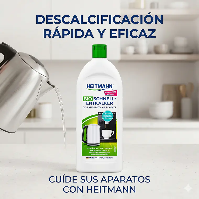 Descalcificador Limpiador De Cafeteras Y Hervidores 250ml 7